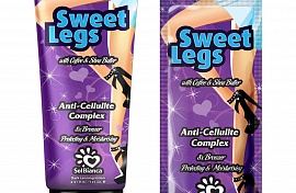 Крем Sweet Legs для ног с маслом кофе, маслом ши и бронзаторами